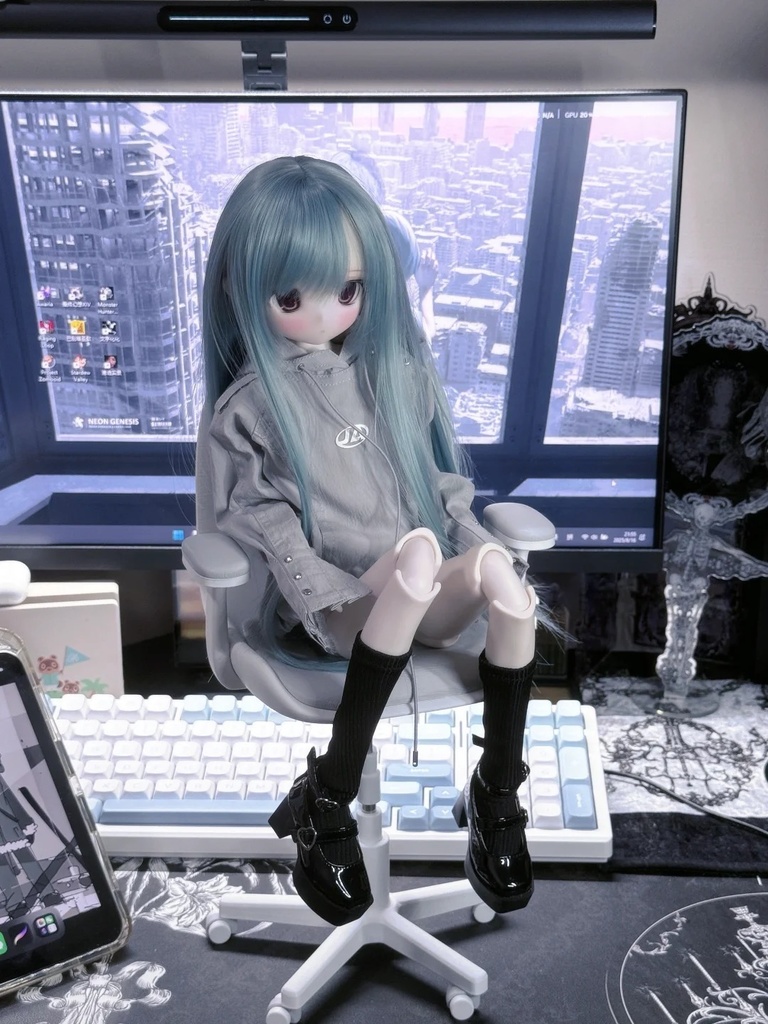 「再入荷」꒰ねむねむチェア꒱「1/12, 1/6, 1/4ドール用小物」