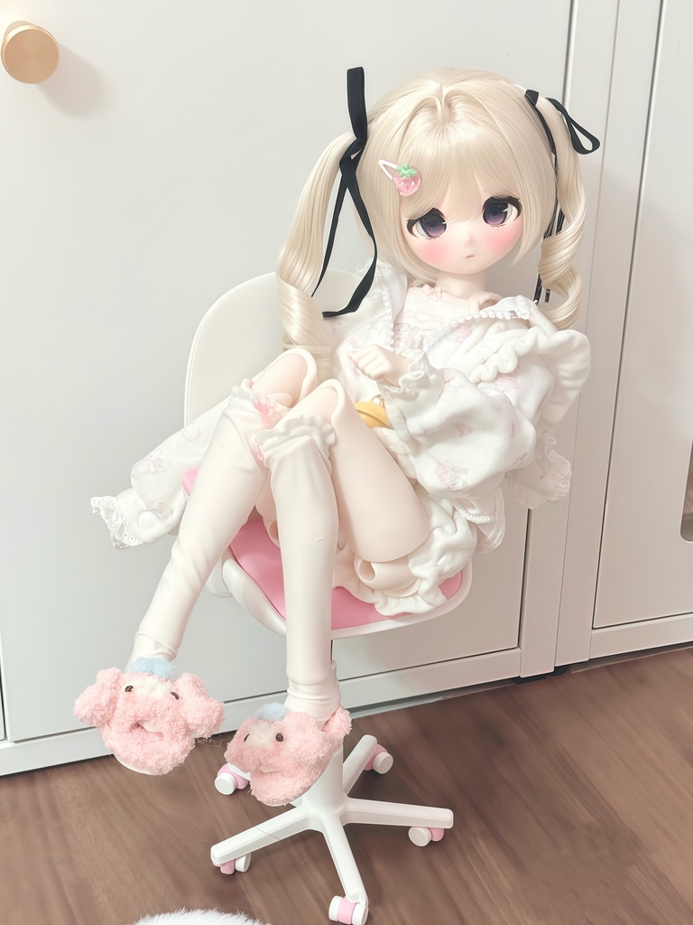 「再入荷」꒰ねむねむチェア꒱「1/12, 1/6, 1/4ドール用小物」