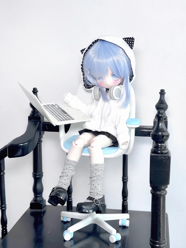 「再入荷」꒰ねむねむチェア꒱「1/12, 1/6, 1/4ドール用小物」