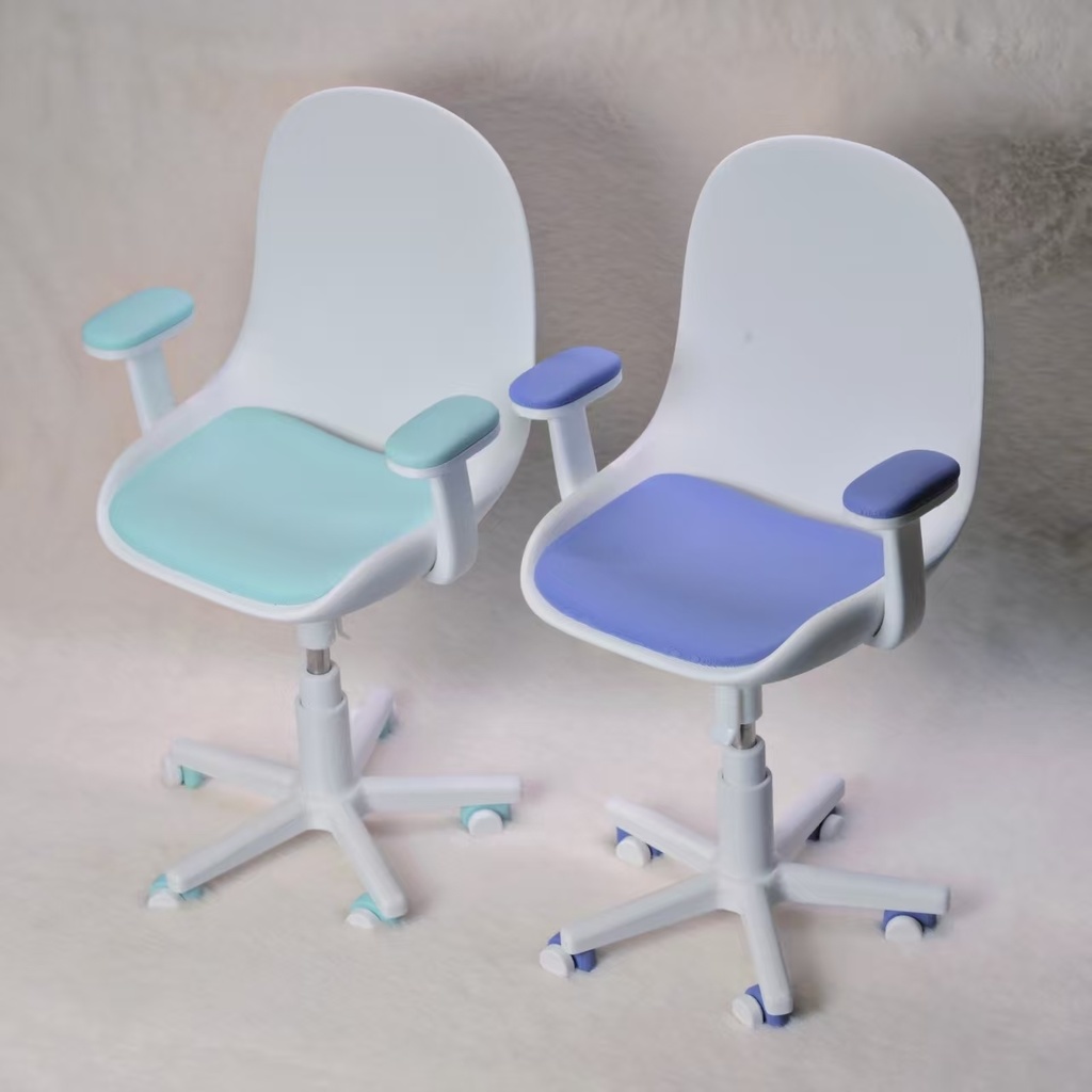 「新色・再入荷」꒰ねむねむチェア꒱「1/12, 1/6, 1/4ドール用小物」