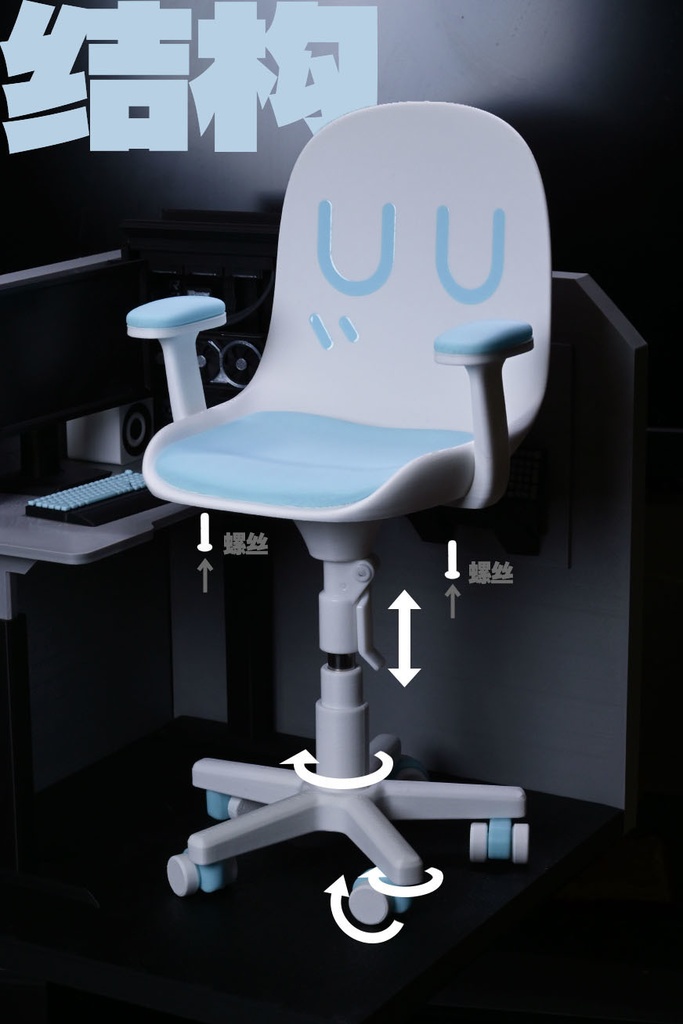 「再入荷」꒰ねむねむチェア꒱「1/12, 1/6, 1/4ドール用小物」