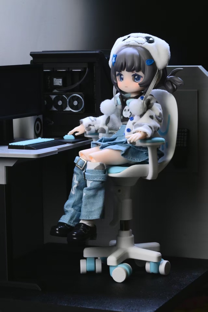 「再入荷」꒰ねむねむチェア꒱「1/12, 1/6, 1/4ドール用小物」