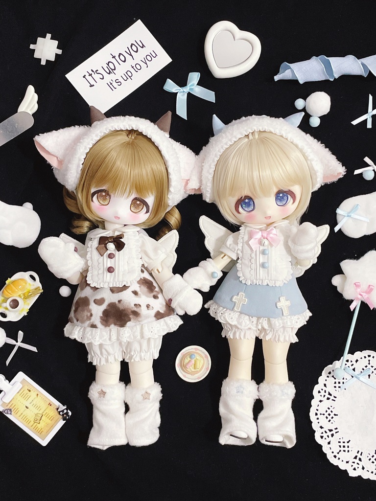 「通販」꒰めぇめぇ꒱「1/6, 1/4ドール服」