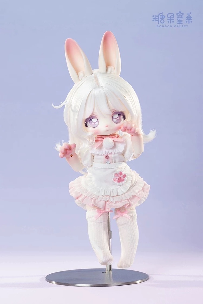 「受注」꒰雪うさぎのもち꒱「1/6 ドール PVC素材.ver」