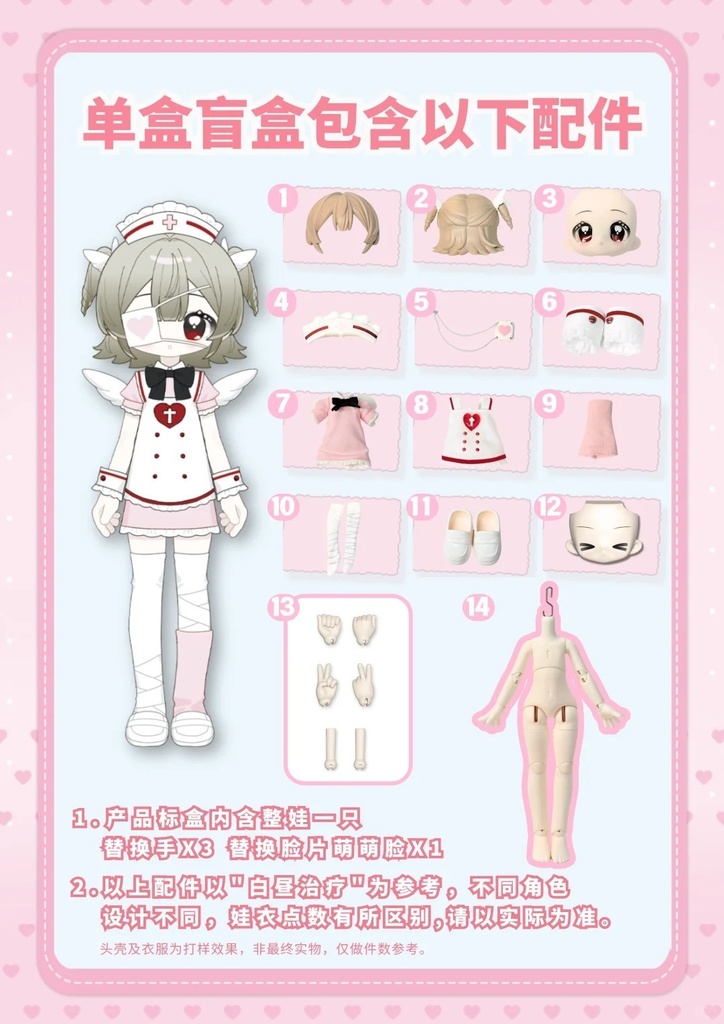 「受注」꒰Unveiled Door 未启の扉꒱「1/12 BJD」