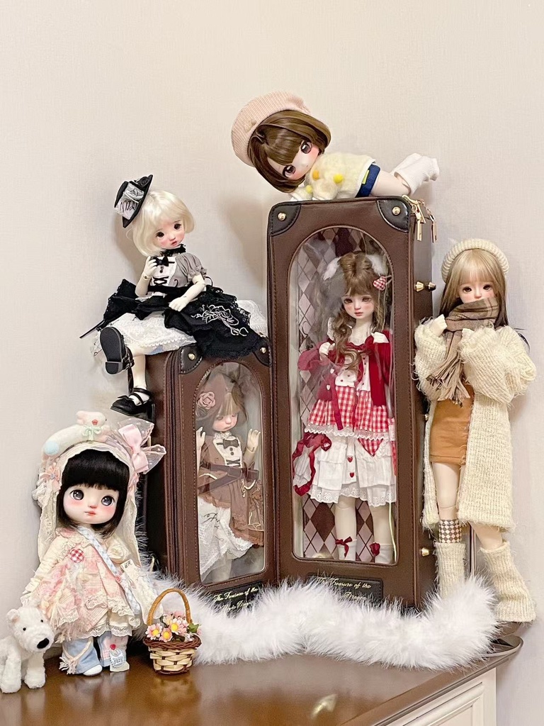 「通販」꒰コレクション館꒱「BJD用バッグ, 1/6ドール, 1/4ドール」