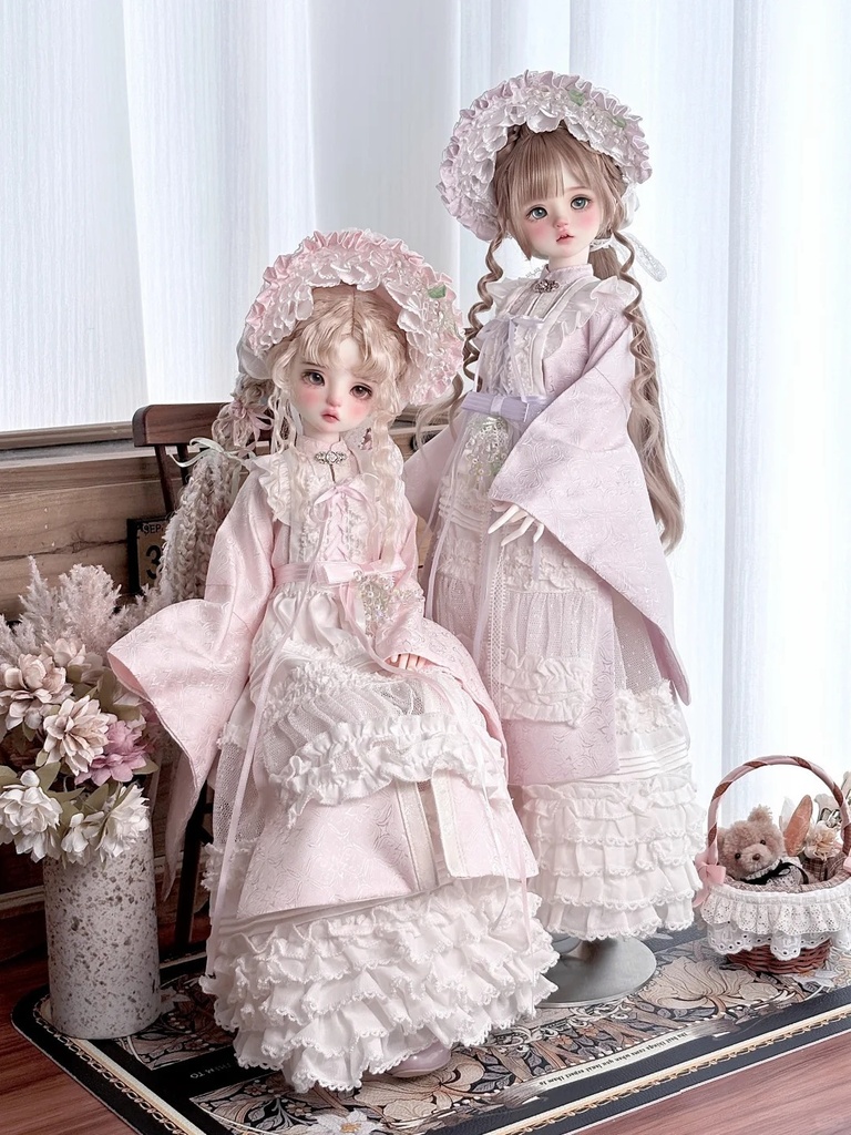 「受注」꒰春の枝折り🌸リボン ver.꒱「1/4ドール服 MDD, MSD/OF」