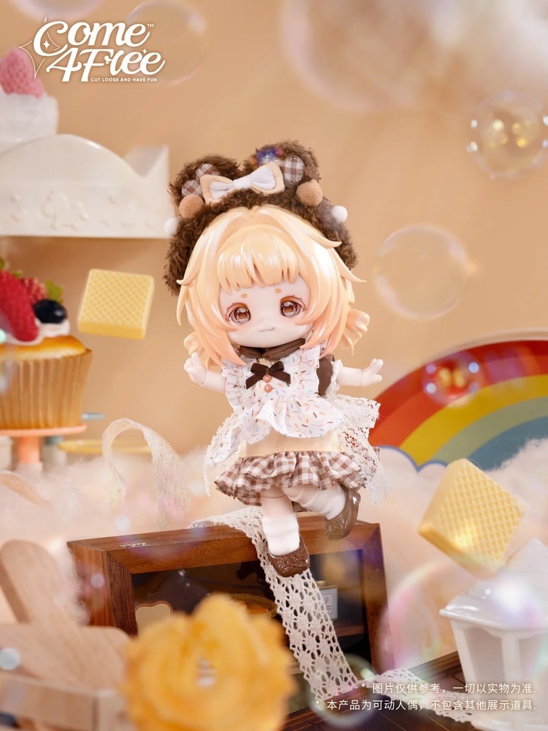 !ALL IN限定特典残り2セット!「既納」꒰おやすみ前のミルクシューDreamy Milk Puff꒱「BJDドールブラインドボックス」