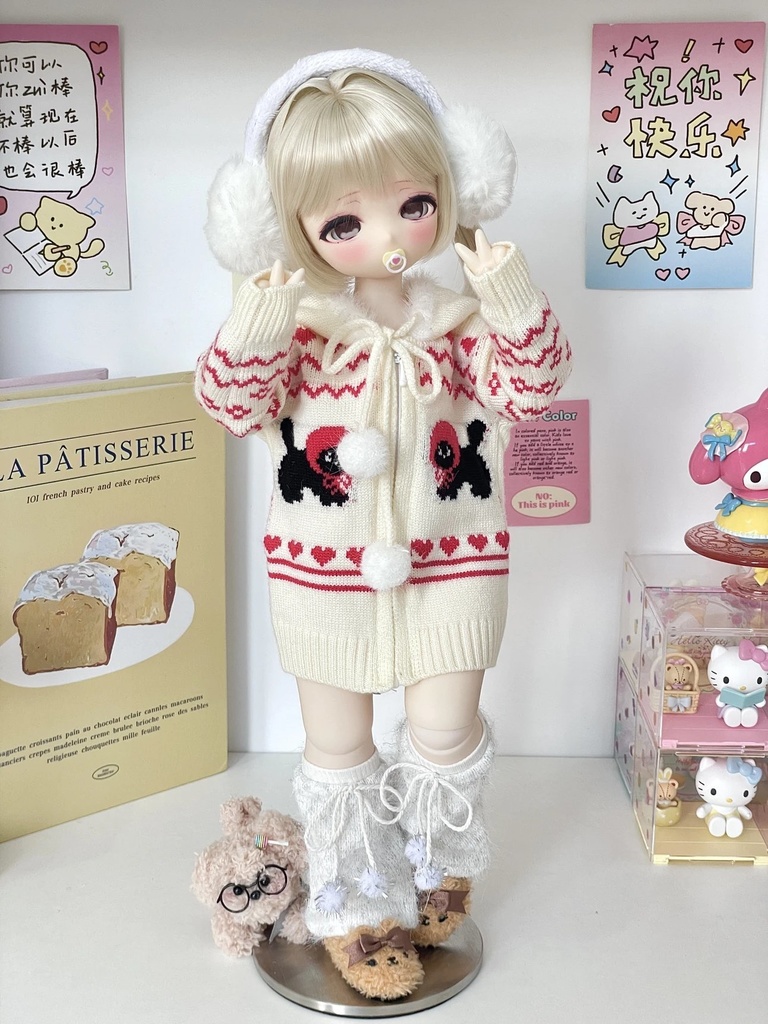 「受注」꒰にゃんにゃん꒱「1/4ドール服 MDD,KUMAKO,MSD/OF」