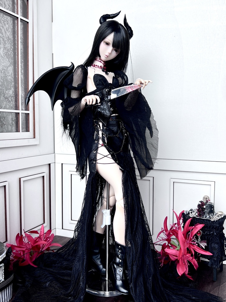 「在庫なし」꒰シルバーランタンの夜꒱「1/4ドール MSD, SDM, ANGELPHILIA/OF」