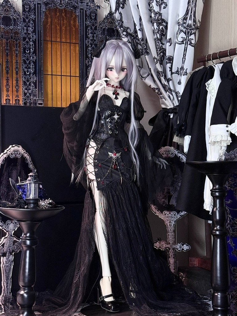 「在庫なし」꒰シルバーランタンの夜꒱「1/4ドール MSD, SDM, ANGELPHILIA/OF」