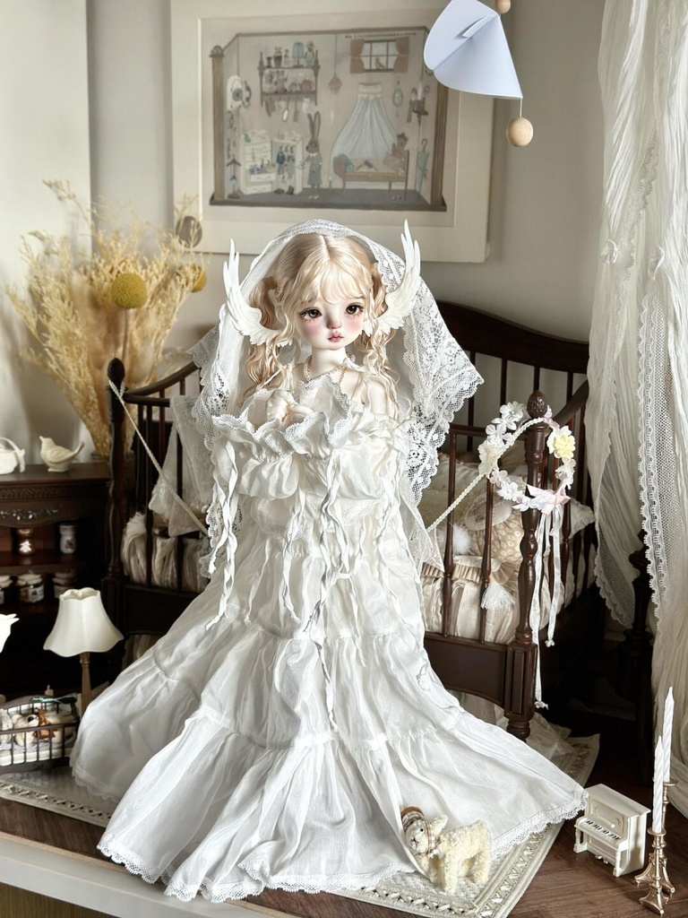 「在庫」꒰幻想の羽根🪽꒱ 「1/3ドール, 1/4ドール用アクセサリー」