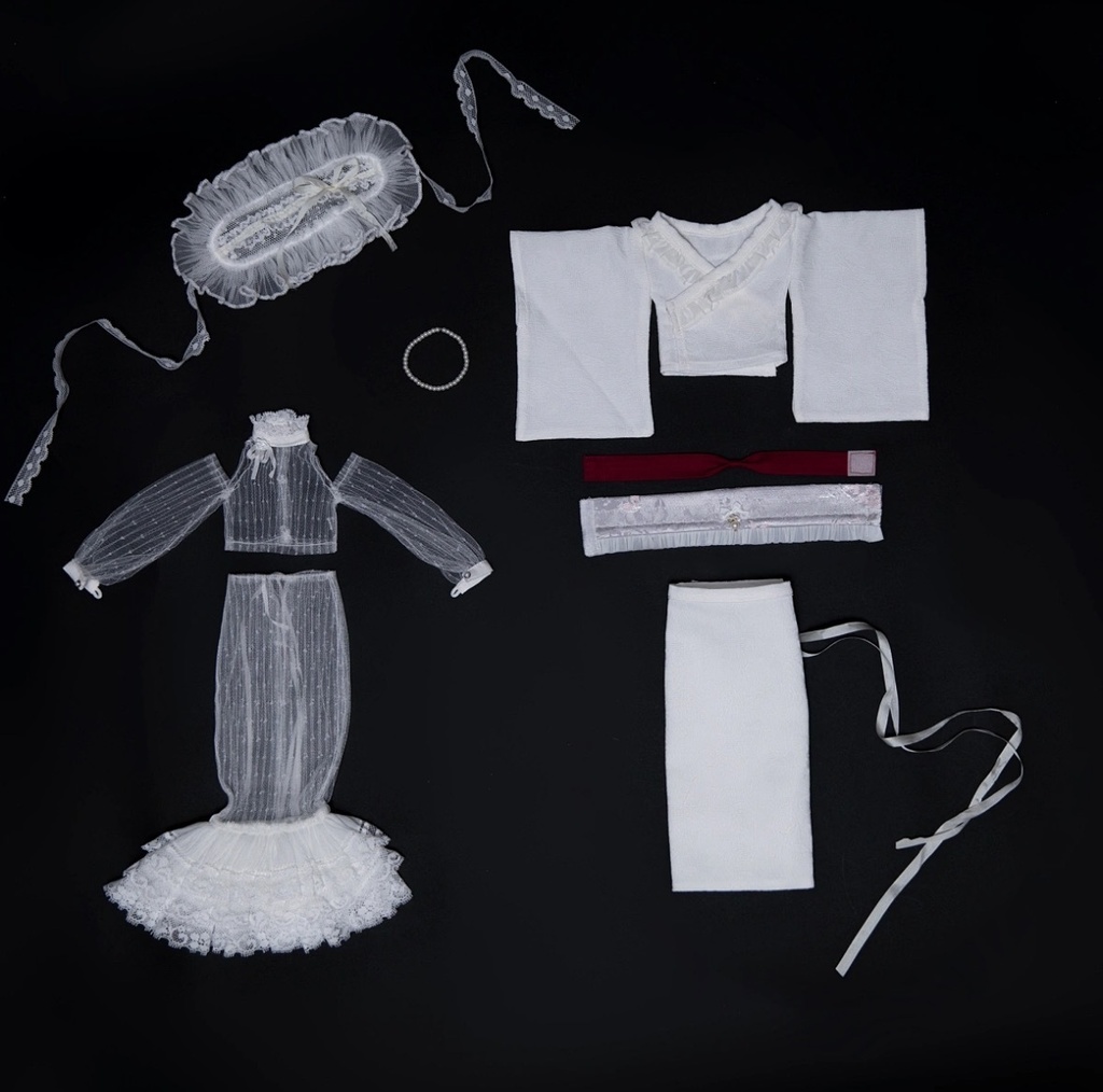 「受注」꒰浅い夢꒱「1/4ドール服 MDD/OF」