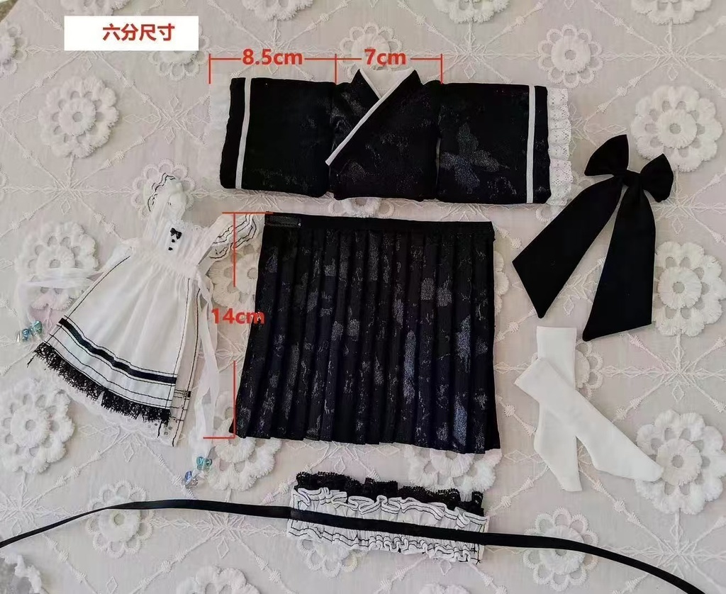 「受注」꒰千和花鏡🌸꒱「1/6ドール服」