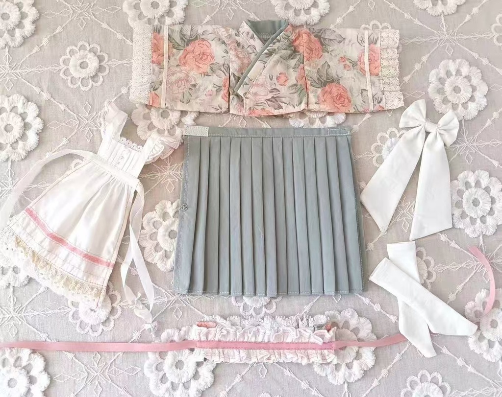 「受注」꒰千和花鏡🌸꒱「1/6ドール服」