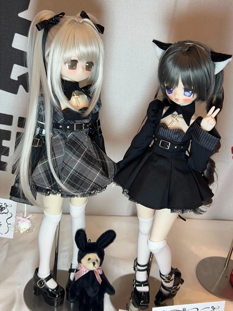「在庫なし」꒰クロネコ🐈⬛꒱「1/3ドール服 1/4ドール服 MDD, MSD, SDM/OF」
