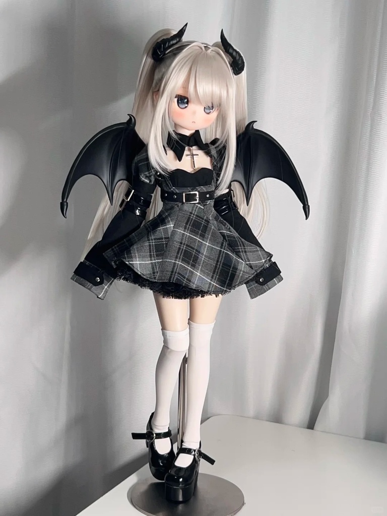 「在庫なし」꒰クロネコ🐈⬛꒱「1/3ドール服 1/4ドール服 MDD, MSD, SDM/OF」