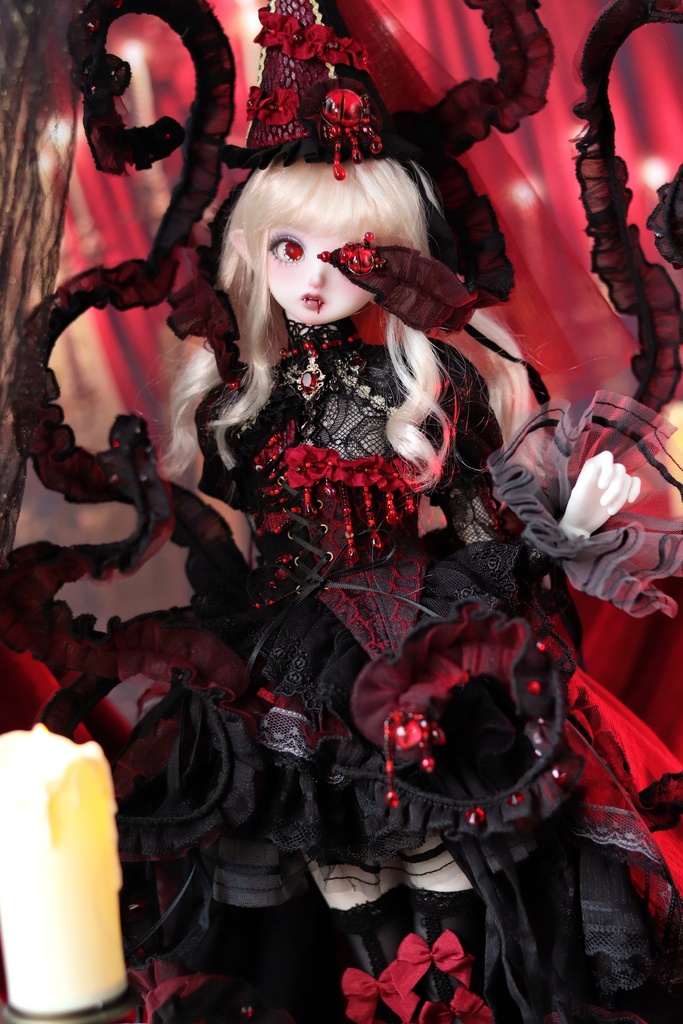 「受注」꒰古神の囁き🔮꒱「1/4ドール服 MDD, MSD, SDM/OFF」