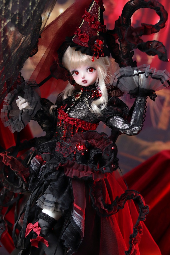 「受注」꒰古神の囁き🔮꒱「1/4ドール服 MDD, MSD, SDM/OFF」