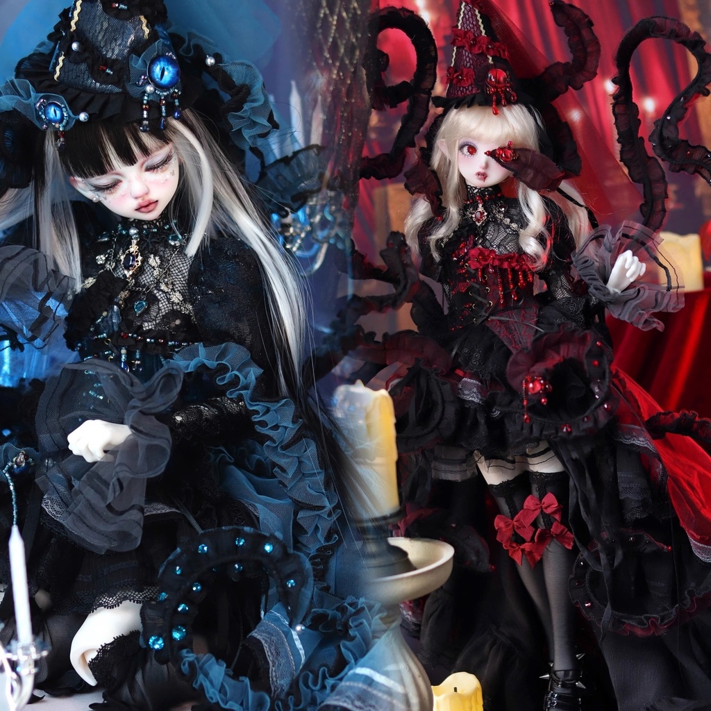 「受注」꒰古神の囁き🔮꒱「1/4ドール服 MDD, MSD, SDM/OFF」