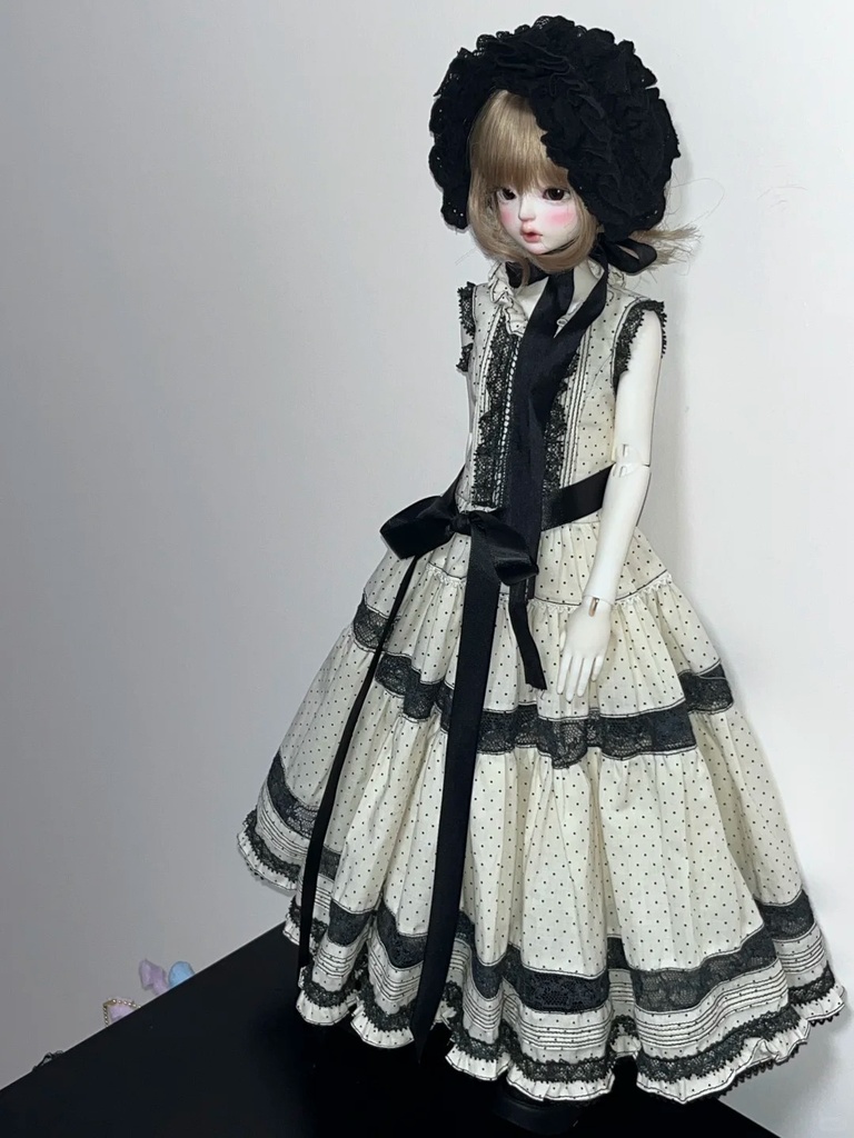 「受注」꒰Moonlit Lilium🌙꒱「1/4ドール服 MDD」