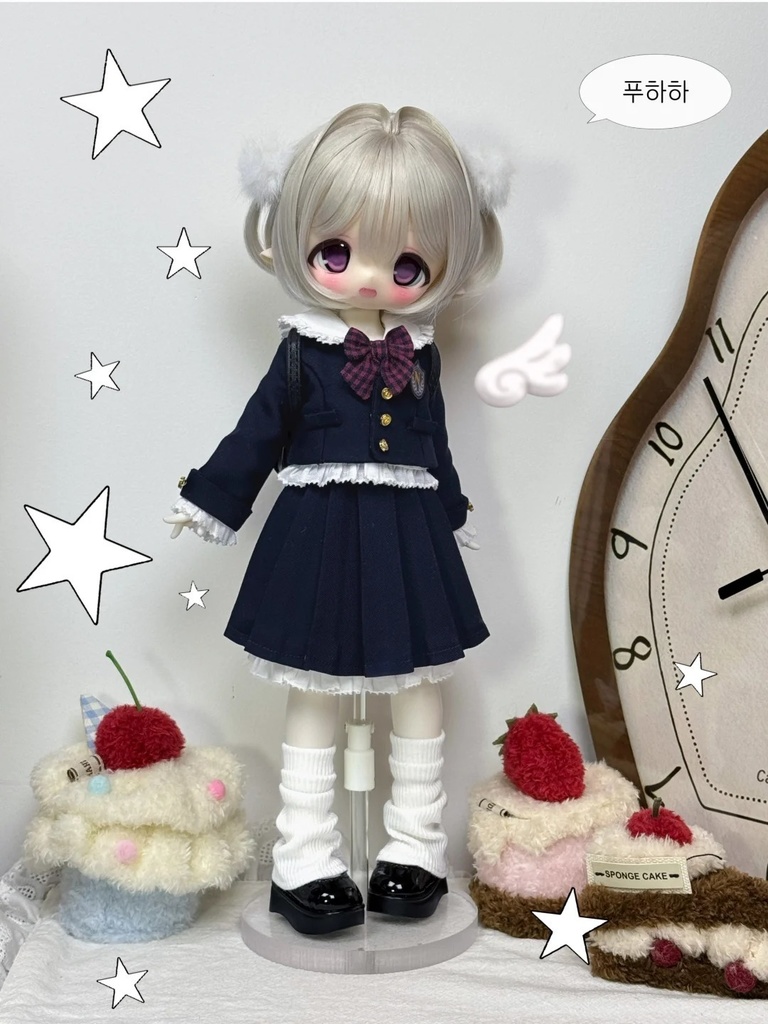 「在庫」꒰とある女子高生💬꒱「1/4・1/6ドール服」