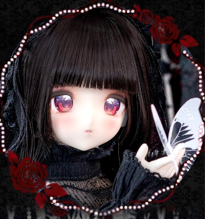 「受注」꒰小噜꒱「1/4ドール ヘッド ノーメイク 」