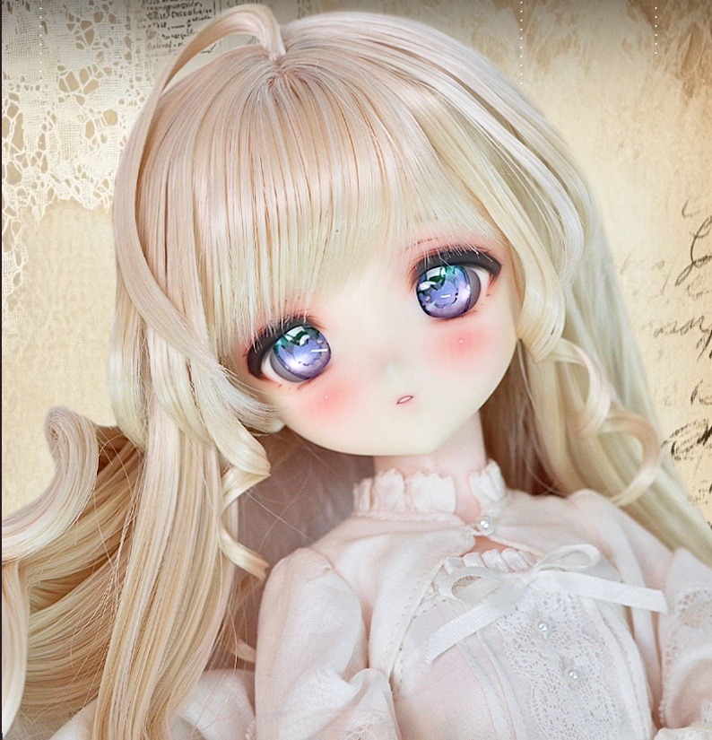 「受注」꒰小噜꒱「1/4ドール ヘッド ノーメイク 」