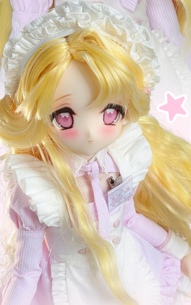 「受注」꒰小姫꒱「1/4ドール ヘッド ノーメイク 」