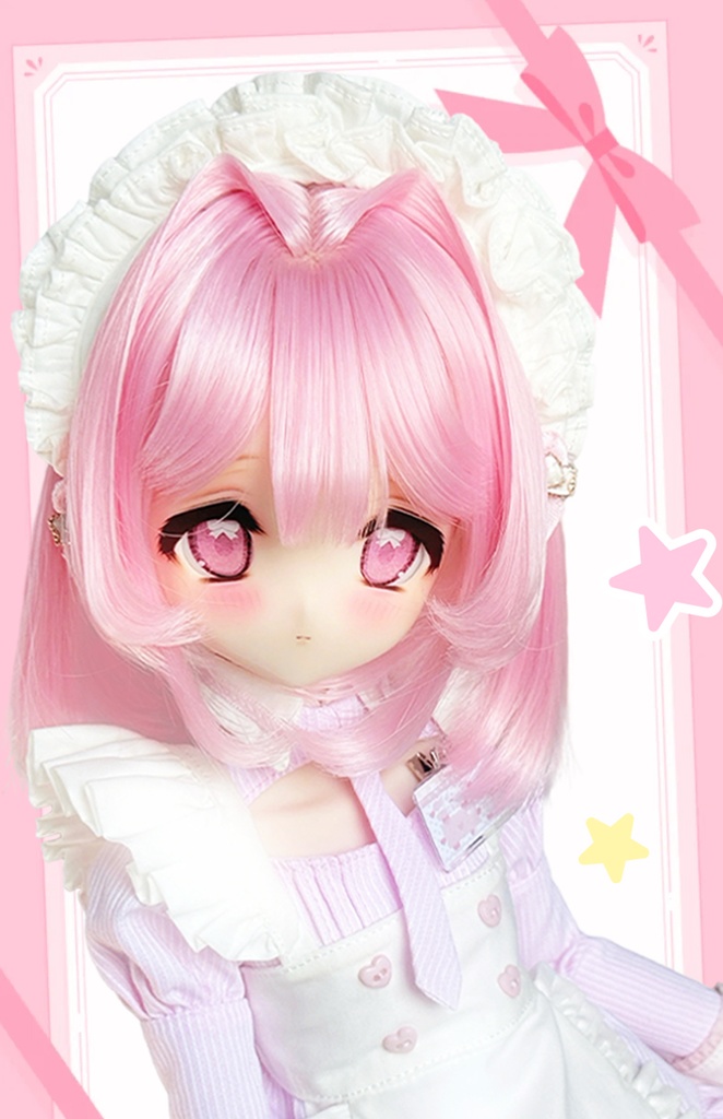 「受注」꒰小姫꒱「1/4ドール ヘッド ノーメイク 」