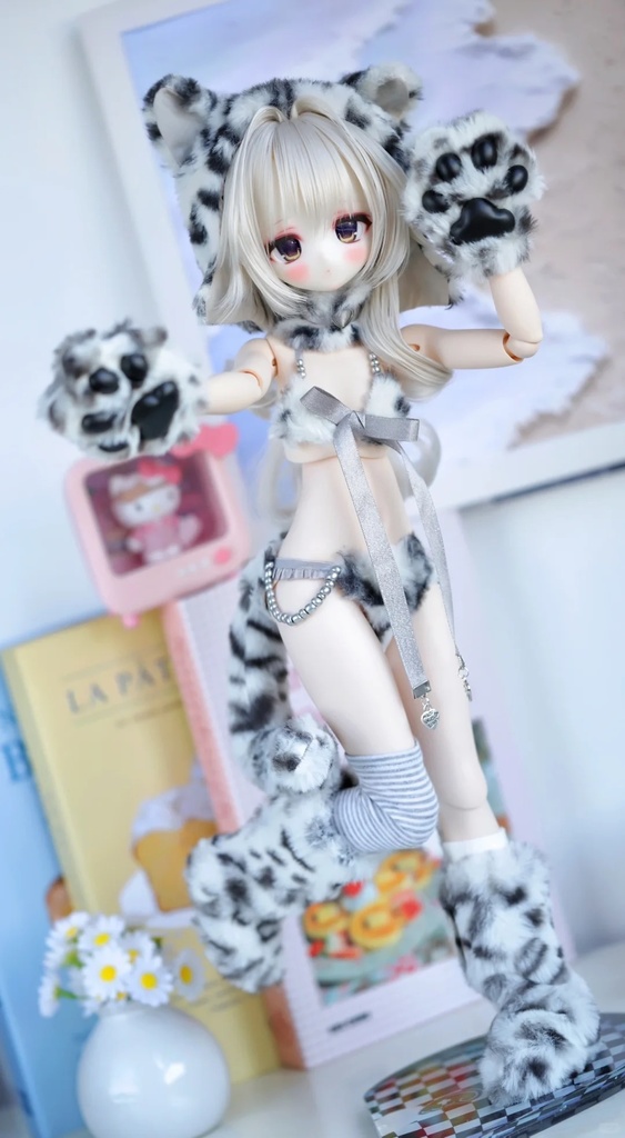 「在庫」꒰眠い子猫🐱꒱「1/4ドール服」