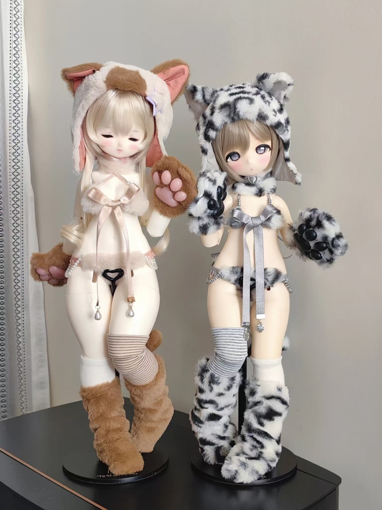 「在庫」꒰眠い子猫🐱꒱「1/4ドール服」