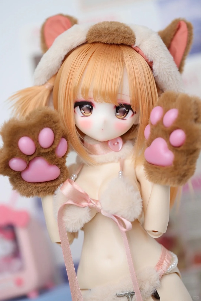 「在庫」꒰眠い子猫🐱꒱「1/4ドール服」