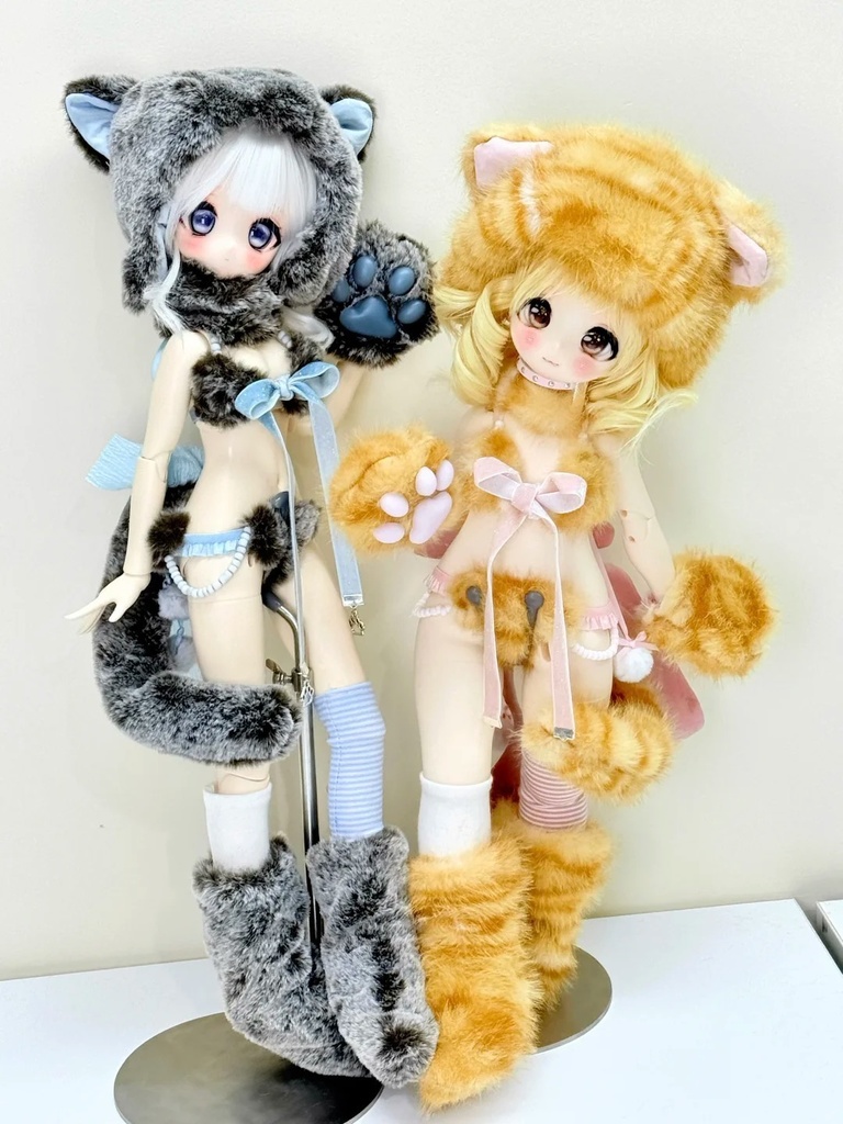 「在庫」꒰眠い子猫🐱꒱「1/4ドール服」
