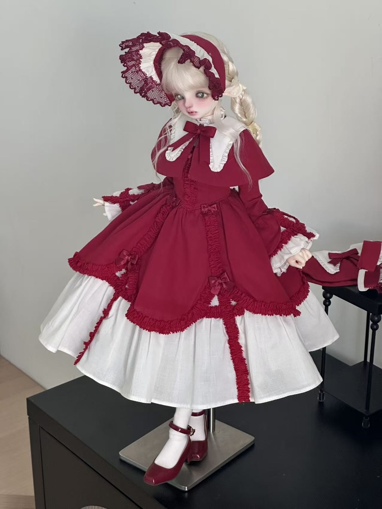 「受注」꒰余燼の詩꒱「1/4ドール服 MDD/OF」