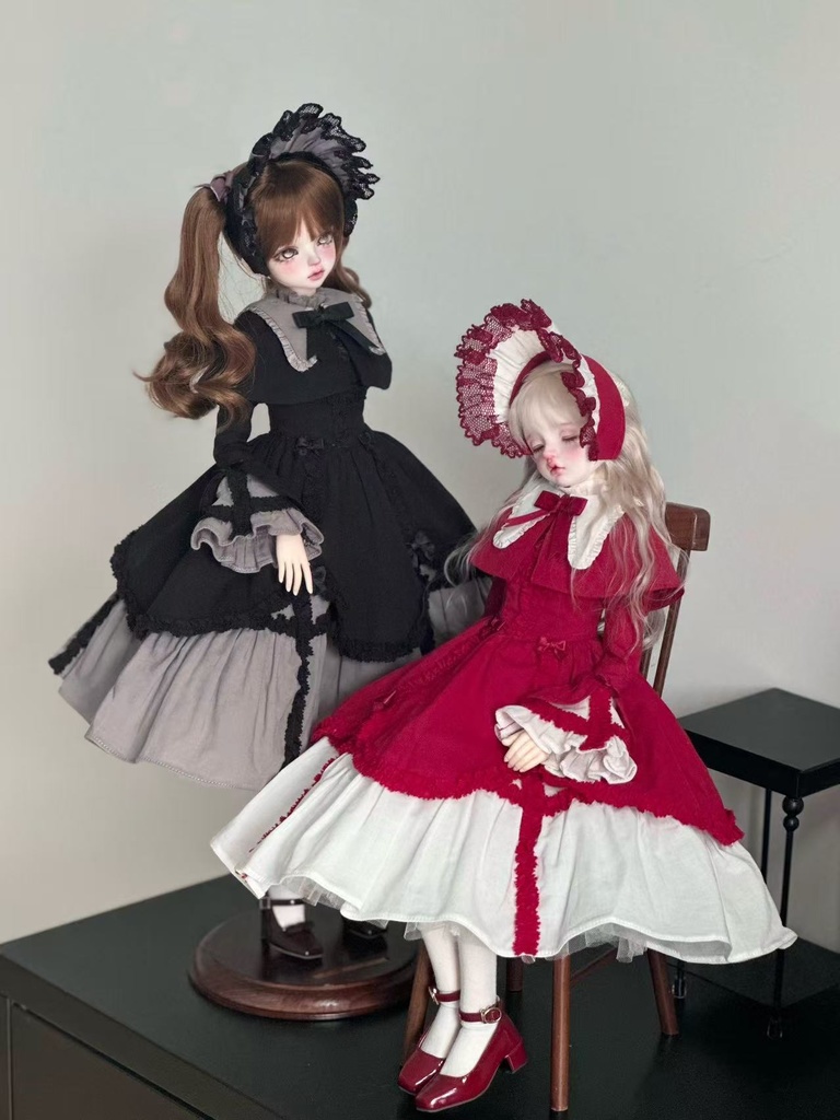 「受注」꒰余燼の詩꒱「1/4ドール服 MDD/OF」