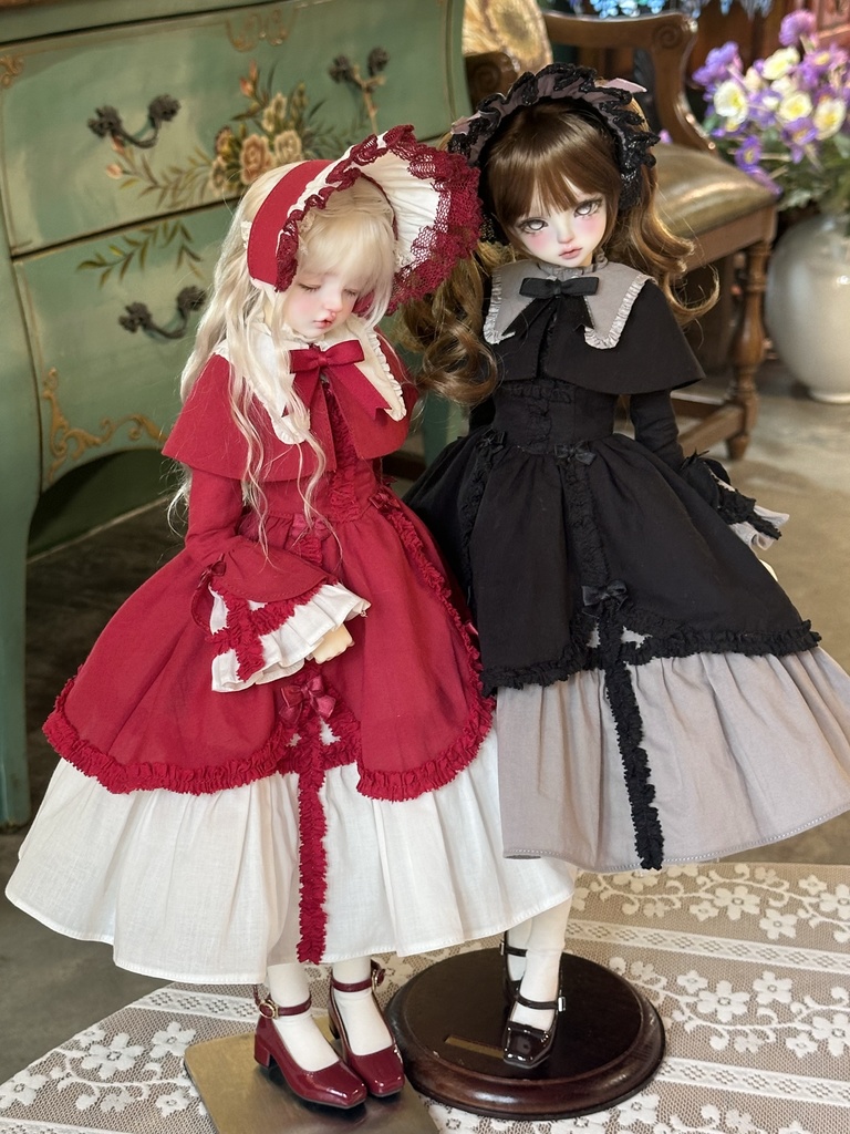 「受注」꒰余燼の詩꒱「1/4ドール服 MDD/OF」
