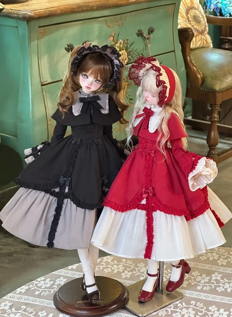 「受注」꒰余燼の詩꒱「1/4ドール服 MDD/OF」