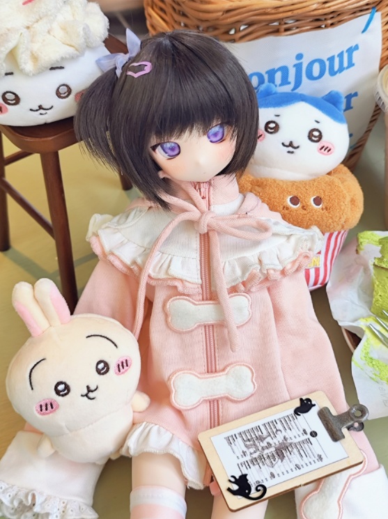 「在庫」꒰わんわん日記꒱「1/4ドール服 MDD, KUMAKO/OF」