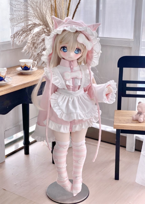 「在庫」꒰わんわん日記꒱「1/4ドール服 MDD, KUMAKO/OF」