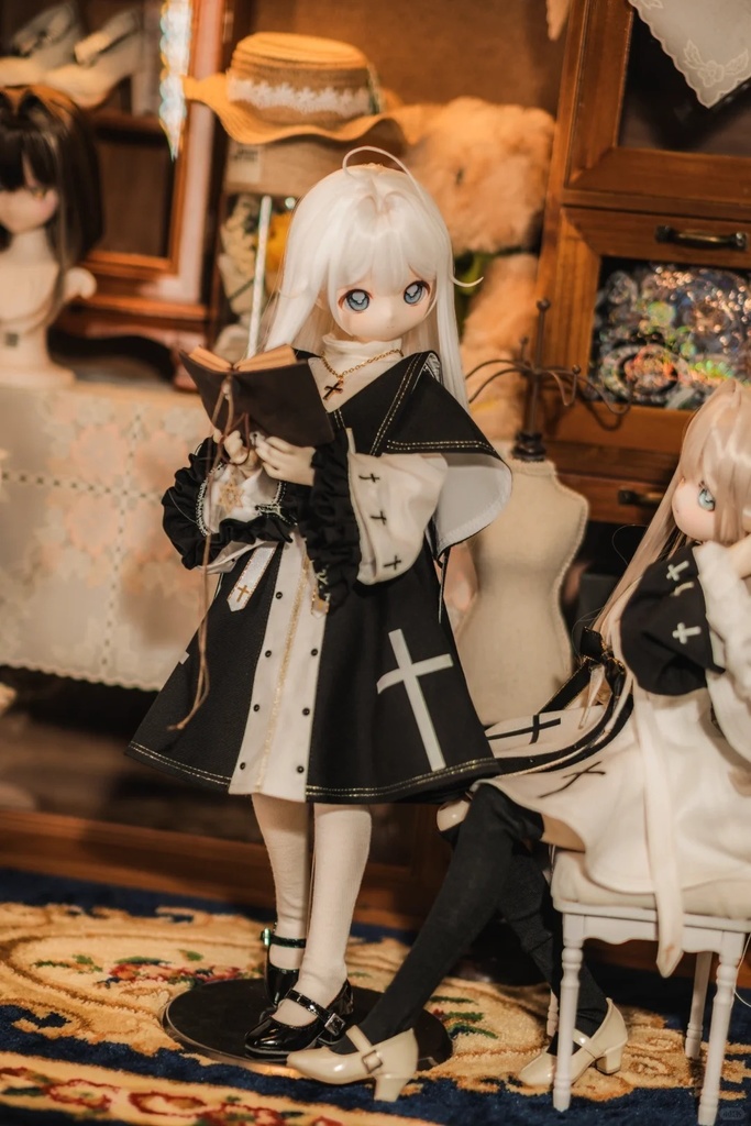 「在庫なし」꒰夢中劇꒱「1/4ドール服」