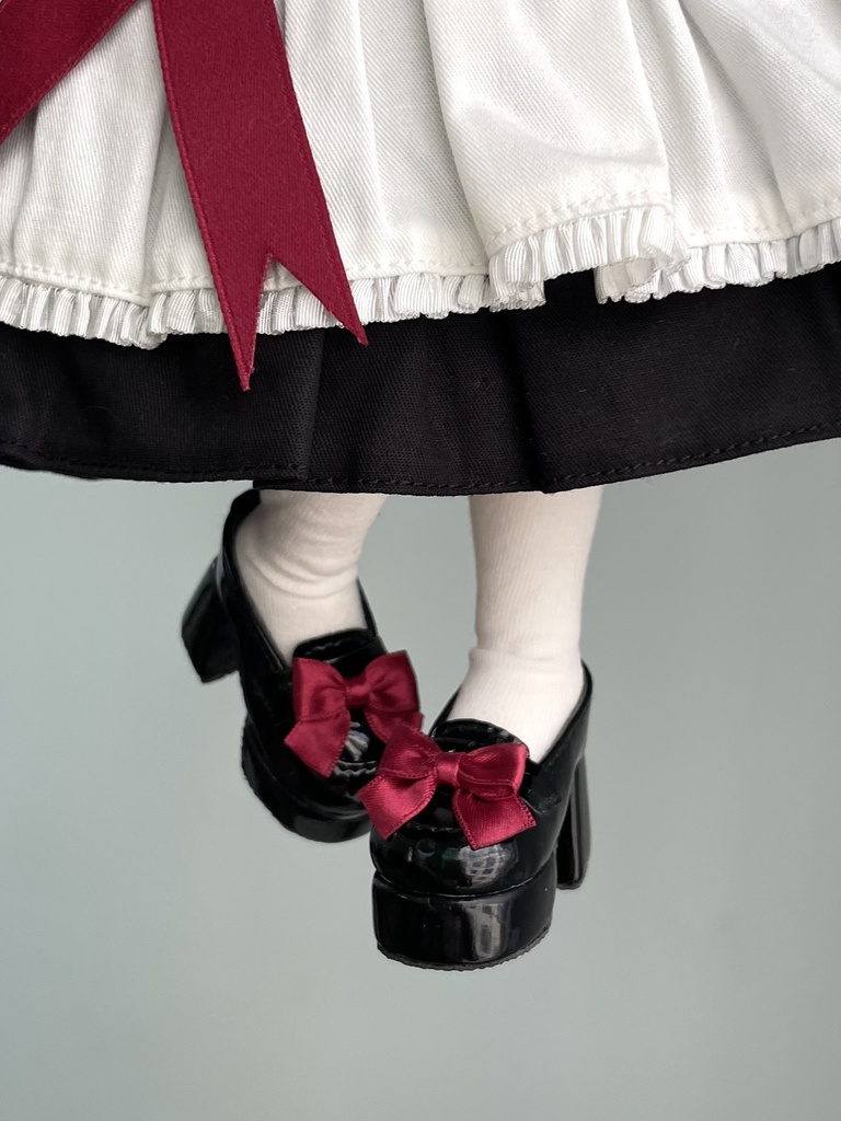 「受注」꒰いちごチョコ꒱「1/4・1/6ドール靴」