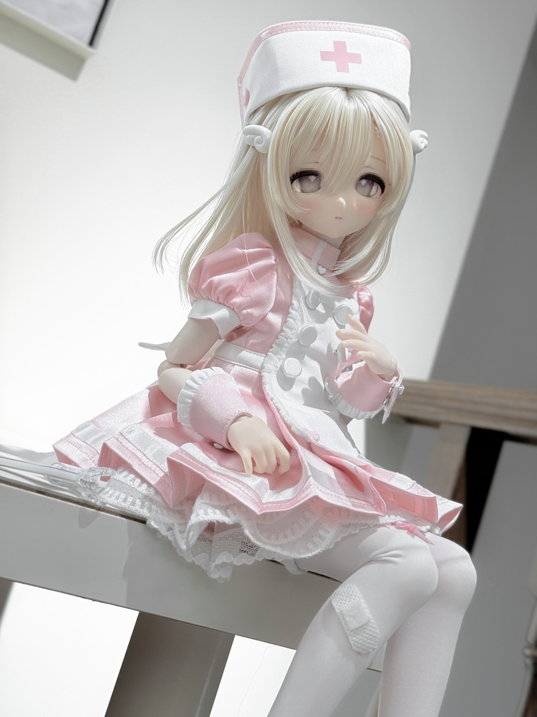「受注」꒰天使の診療所꒱「1/4ドール服 MDD, KUMAKO/OF」