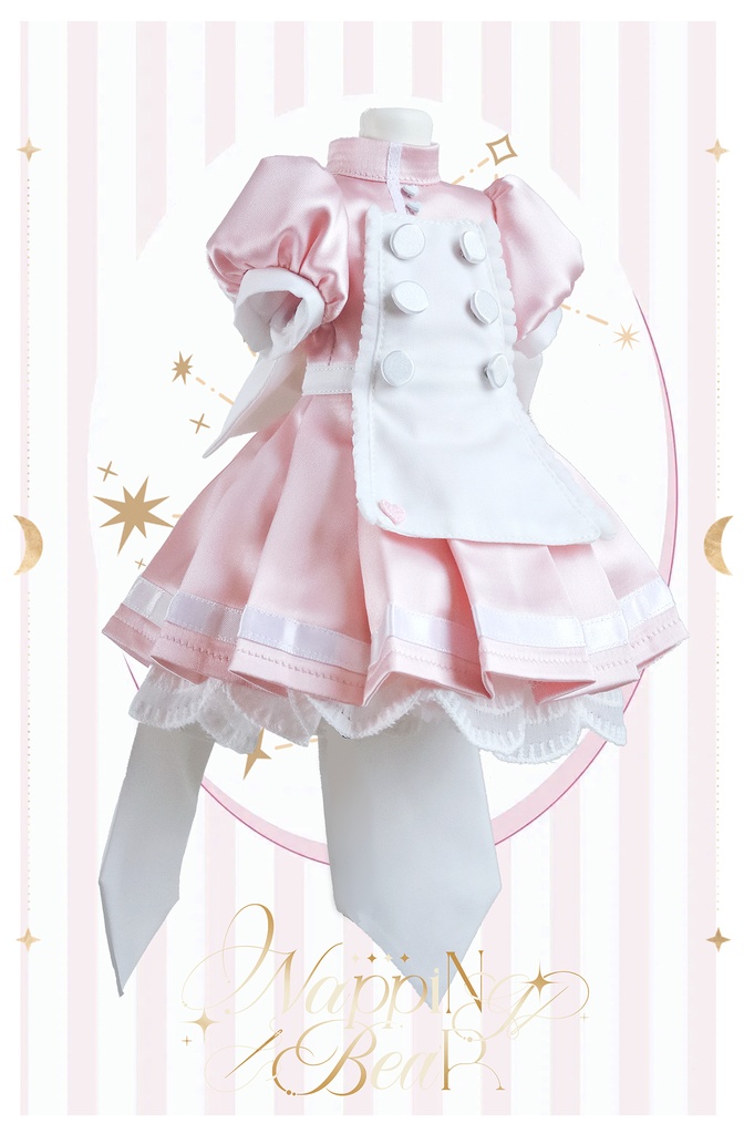 「受注」꒰天使の診療所꒱「1/4ドール服 MDD, KUMAKO/OF」