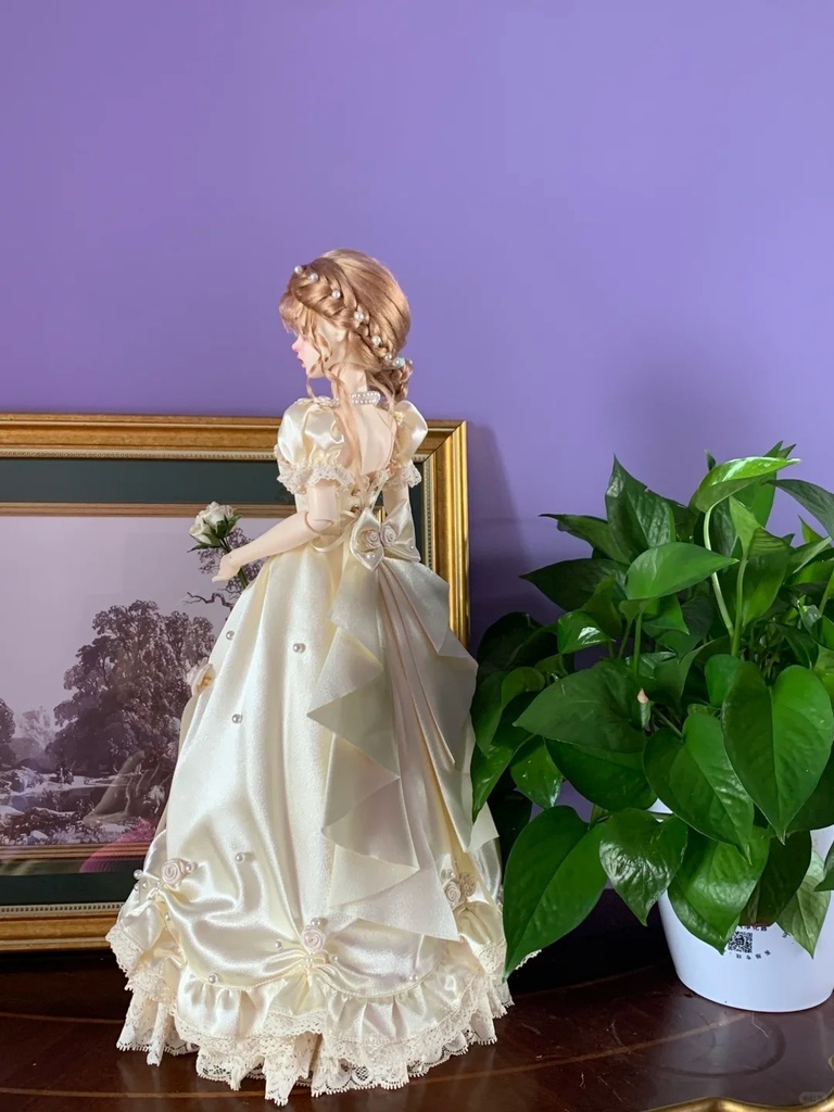 「受注」꒰白い薔薇の誓い꒱「1/4・1/3ドール服」