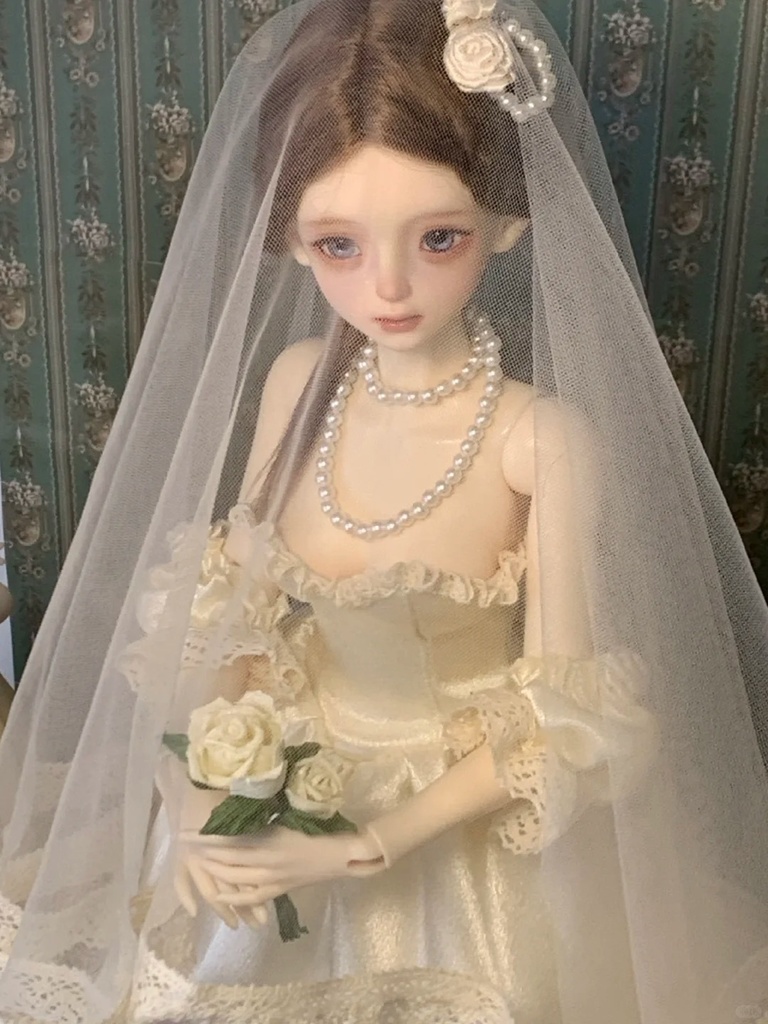 「受注」꒰白い薔薇の誓い꒱「1/4・1/3ドール服」