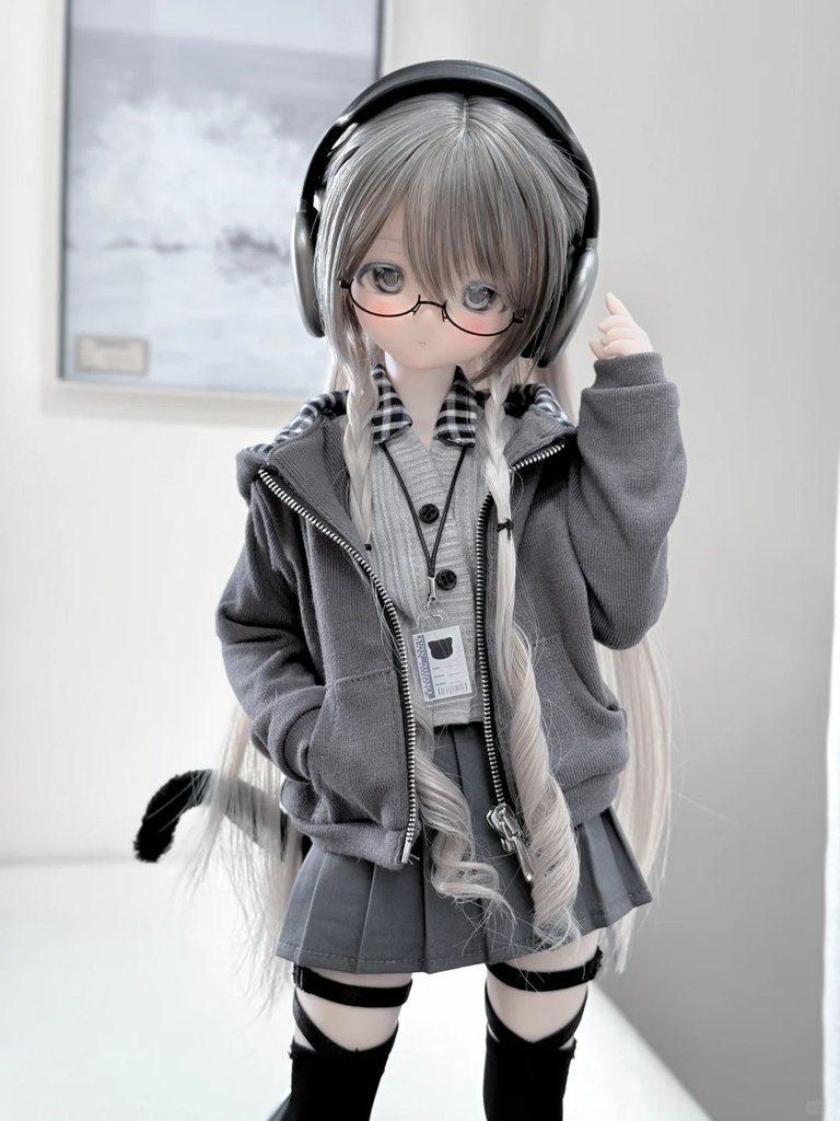 「受注」꒰ブリティッシュショートヘア꒱「1/4ドール服 MDD, KUMAKO, SDM/OF」