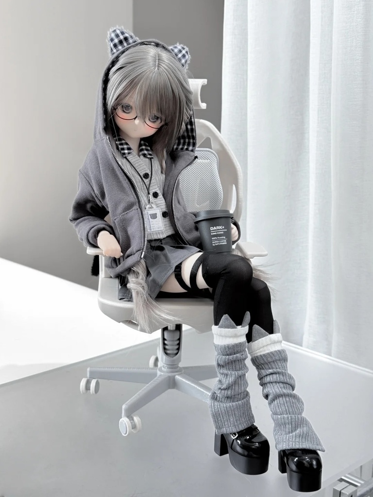 「受注」꒰ブリティッシュショートヘア꒱「1/4ドール服 MDD, KUMAKO, SDM/OF」