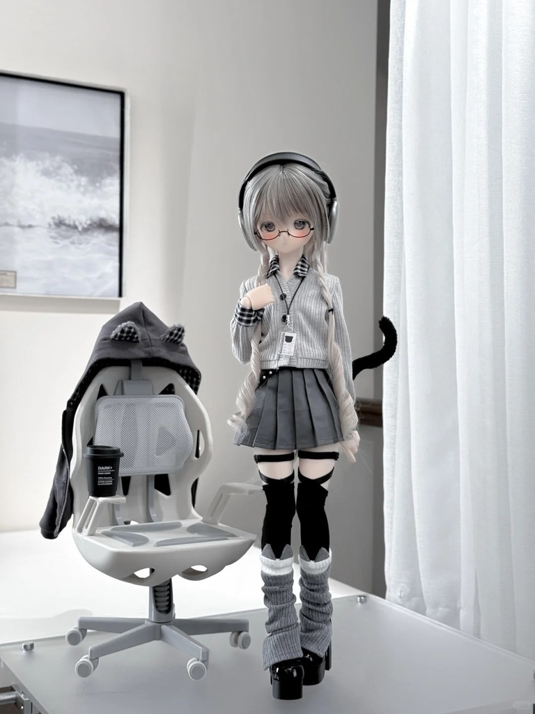 「受注」꒰ブリティッシュショートヘア꒱「1/4ドール服 MDD, KUMAKO, SDM/OF」