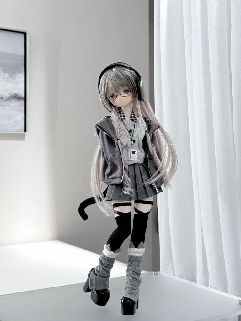 「受注」꒰ブリティッシュショートヘア꒱「1/4ドール服 MDD, KUMAKO, SDM/OF」
